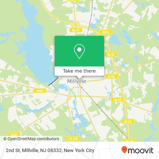 2nd St, Millville, NJ 08332 map