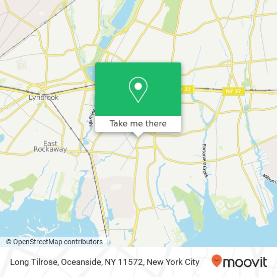 Long Tilrose, Oceanside, NY 11572 map