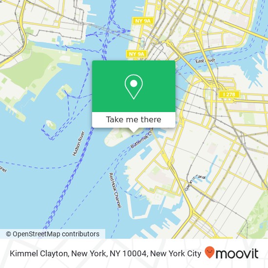 Mapa de Kimmel Clayton, New York, NY 10004