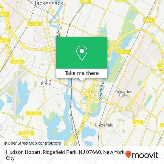 Hudson Hobart, Ridgefield Park, NJ 07660 map
