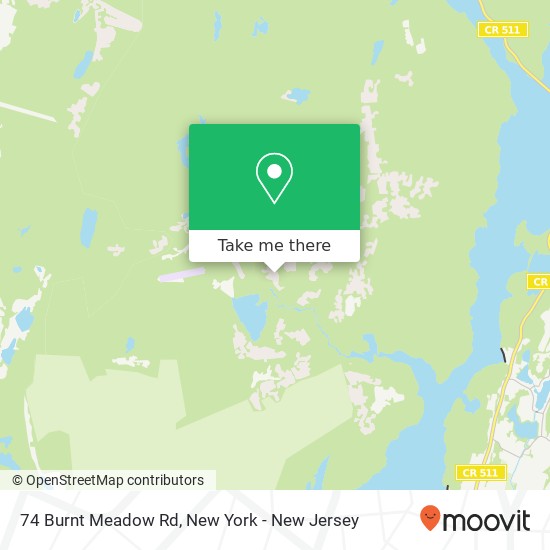 Mapa de 74 Burnt Meadow Rd, Ringwood, NJ 07456