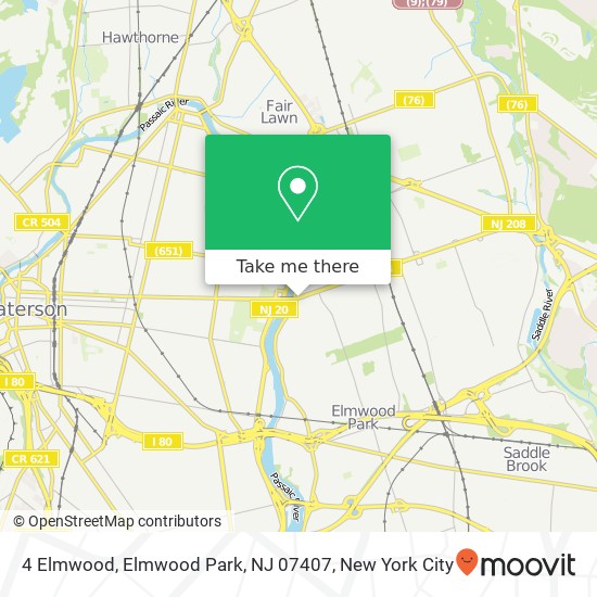 4 Elmwood, Elmwood Park, NJ 07407 map