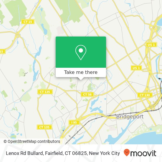Lenox Rd Bullard, Fairfield, CT 06825 map