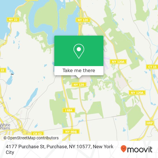 Mapa de 4177 Purchase St, Purchase, NY 10577