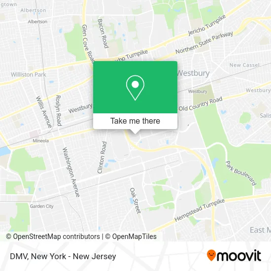 DMV map