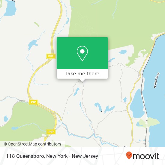 Mapa de 118 Queensboro, Tomkins Cove, NY 10986
