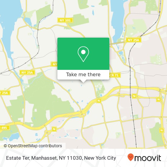 Mapa de Estate Ter, Manhasset, NY 11030
