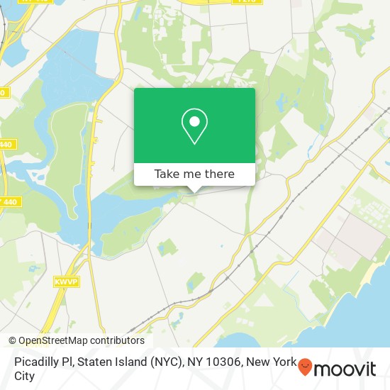 Picadilly Pl, Staten Island (NYC), NY 10306 map