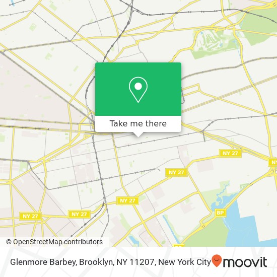 Glenmore Barbey, Brooklyn, NY 11207 map