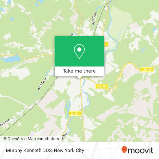 Mapa de Murphy Kenneth DDS, 111 Mountain Ct