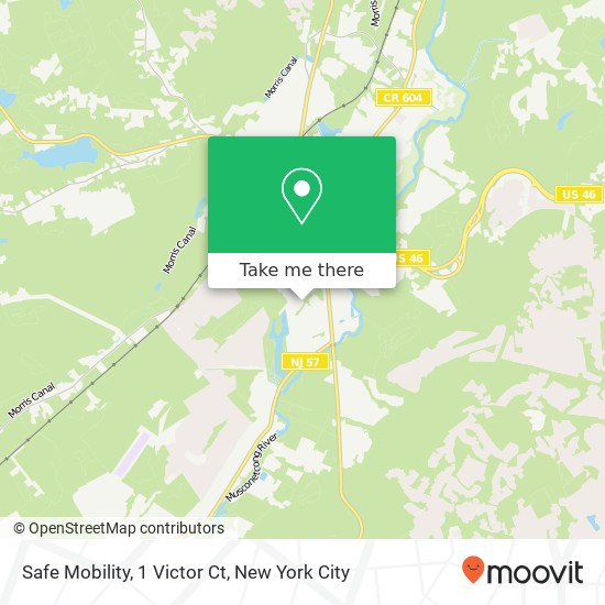 Safe Mobility, 1 Victor Ct map