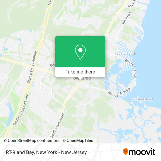 RT-9 and Bay map
