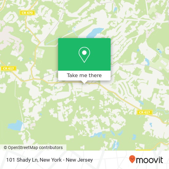 101 Shady Ln, Randolph, NJ 07869 map