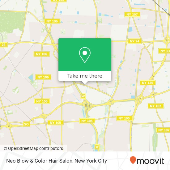 Mapa de Neo Blow & Color Hair Salon