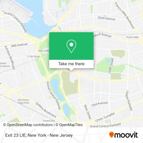 Exit 23 LIE map