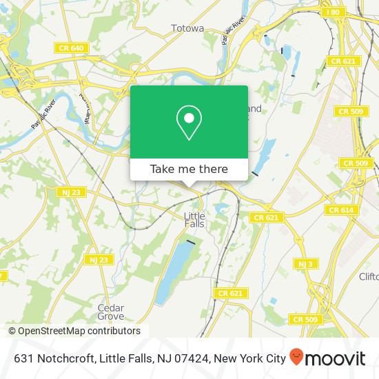 631 Notchcroft, Little Falls, NJ 07424 map