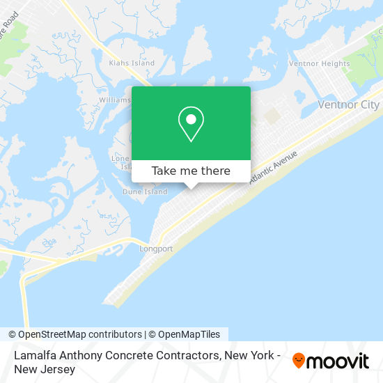 Mapa de Lamalfa Anthony Concrete Contractors
