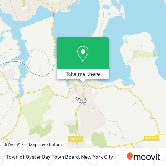 Mapa de Town of Oyster Bay Town Board