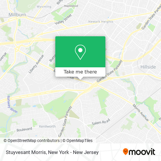 Stuyvesant Morris map