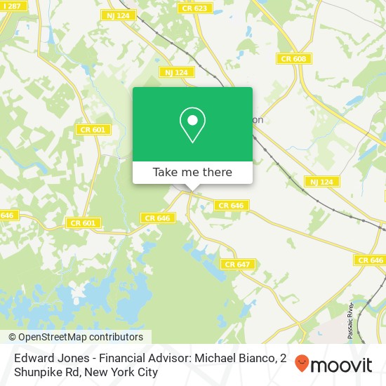 Edward Jones - Financial Advisor: Michael Bianco, 2 Shunpike Rd map