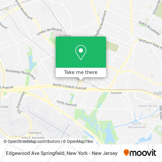 Mapa de Edgewood Ave Springfield