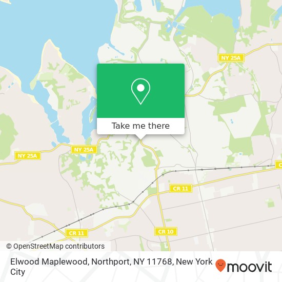 Elwood Maplewood, Northport, NY 11768 map