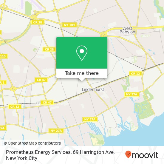 Prometheus Energy Services, 69 Harrington Ave map