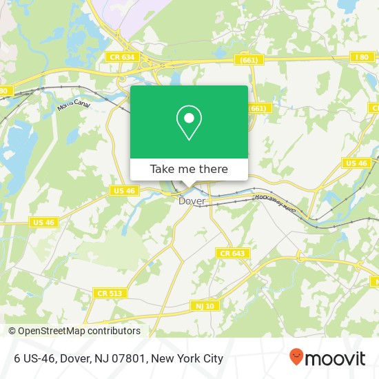 6 US-46, Dover, NJ 07801 map