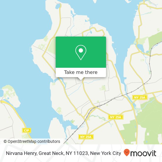 Mapa de Nirvana Henry, Great Neck, NY 11023