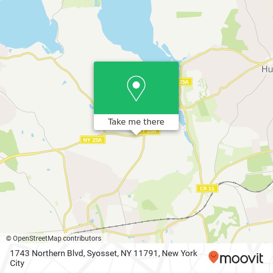 1743 Northern Blvd, Syosset, NY 11791 map
