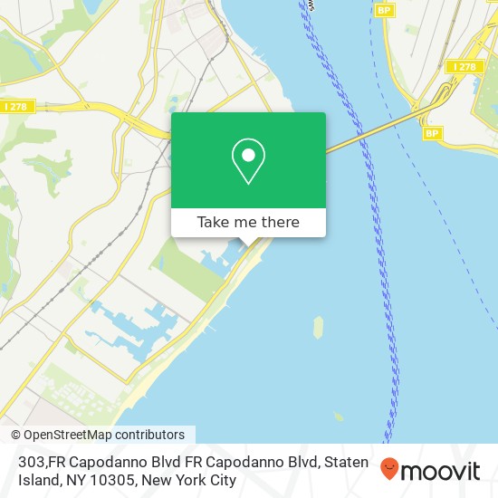 303,FR Capodanno Blvd FR Capodanno Blvd, Staten Island, NY 10305 map