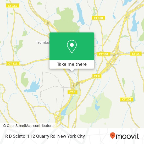 R D Scinto, 112 Quarry Rd map