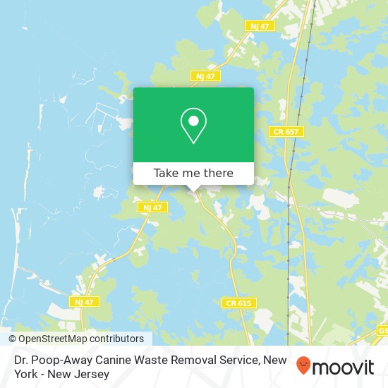 Dr. Poop-Away Canine Waste Removal Service, 126 Bucks Ave map