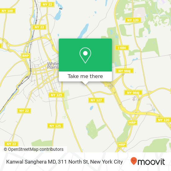 Kanwal Sanghera MD, 311 North St map