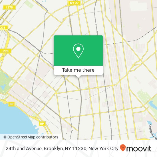 24th and Avenue, Brooklyn, NY 11230 map