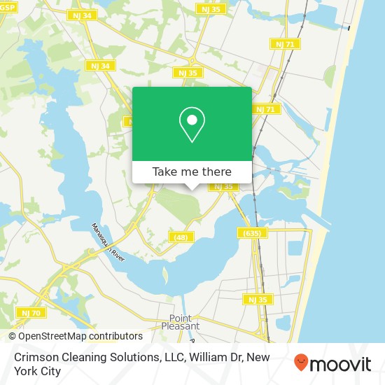 Crimson Cleaning Solutions, LLC, William Dr map