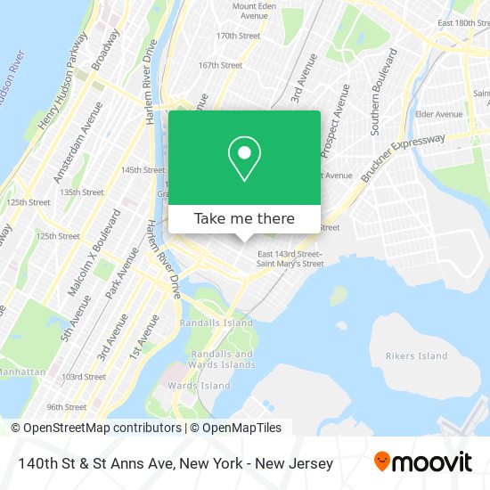 140th St & St Anns Ave map
