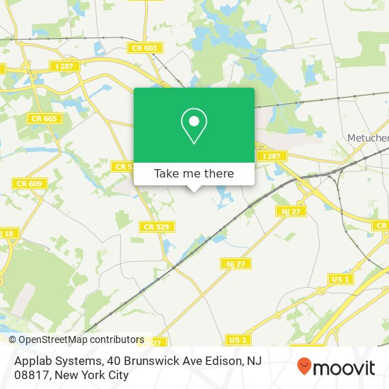 Applab Systems, 40 Brunswick Ave Edison, NJ 08817 map