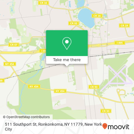 511 Southport St, Ronkonkoma, NY 11779 map