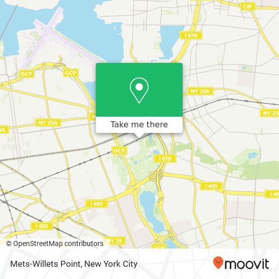 Mapa de Mets-Willets Point