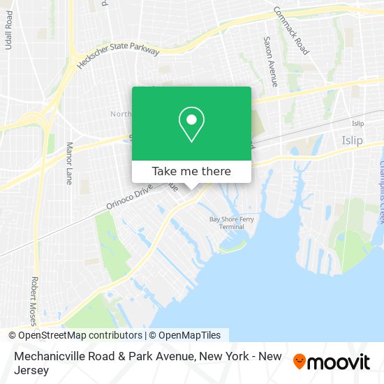 Mechanicville Road & Park Avenue map