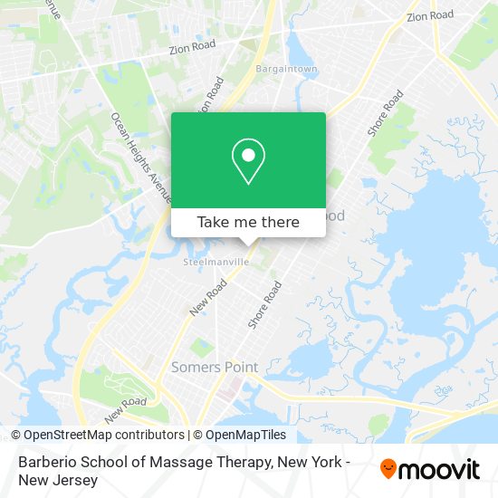 Barberio School of Massage Therapy map