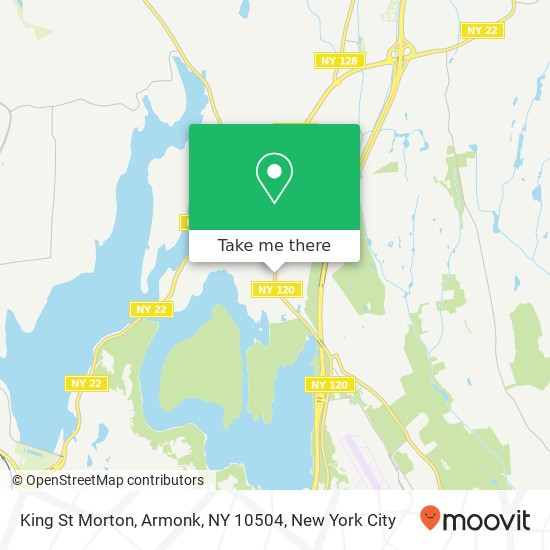 King St Morton, Armonk, NY 10504 map