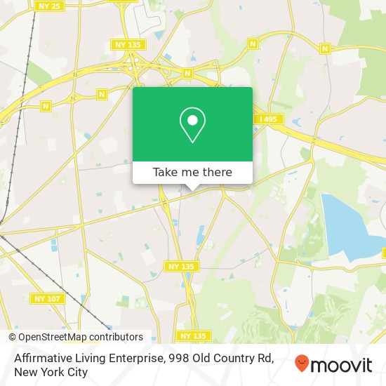 Affirmative Living Enterprise, 998 Old Country Rd map