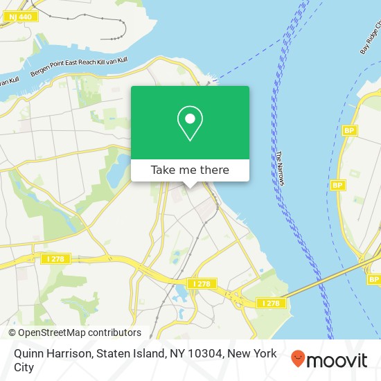 Quinn Harrison, Staten Island, NY 10304 map
