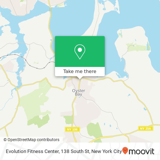 Evolution Fitness Center, 138 South St map