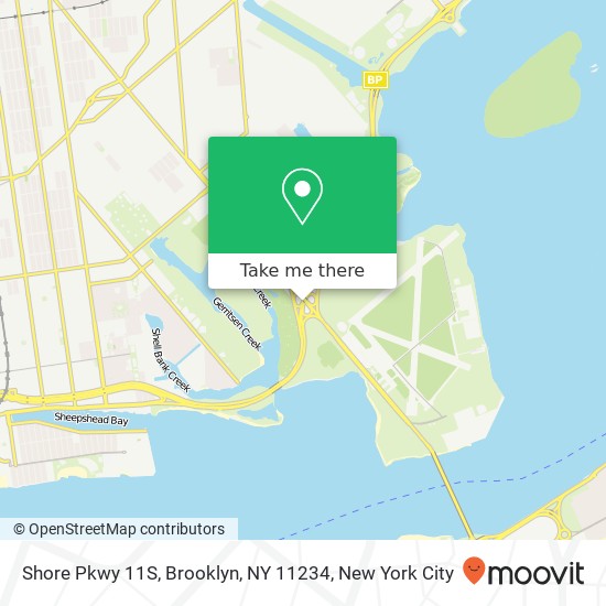 Shore Pkwy 11S, Brooklyn, NY 11234 map
