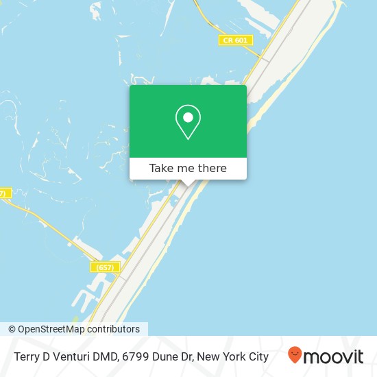 Terry D Venturi DMD, 6799 Dune Dr map