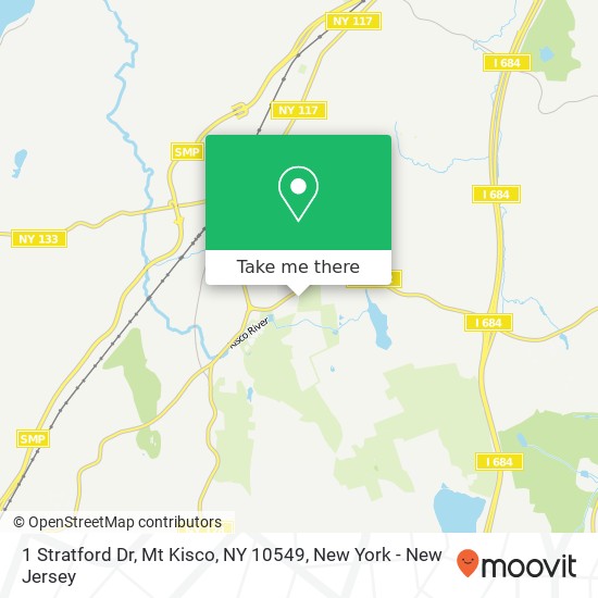 1 Stratford Dr, Mt Kisco, NY 10549 map