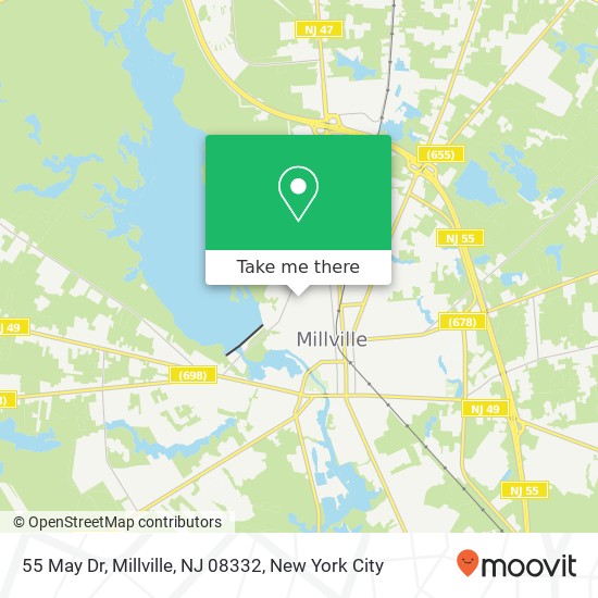 55 May Dr, Millville, NJ 08332 map